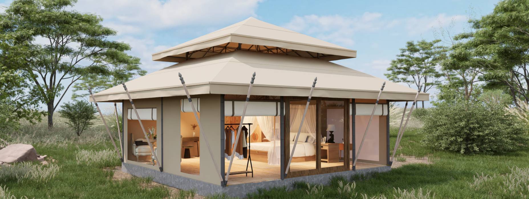 中江县户外野奢帐篷